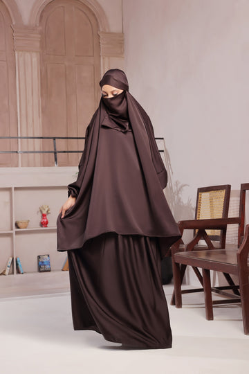 Chocolate Brown Jilbab