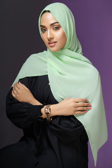 Plain Chiffon - Light Green