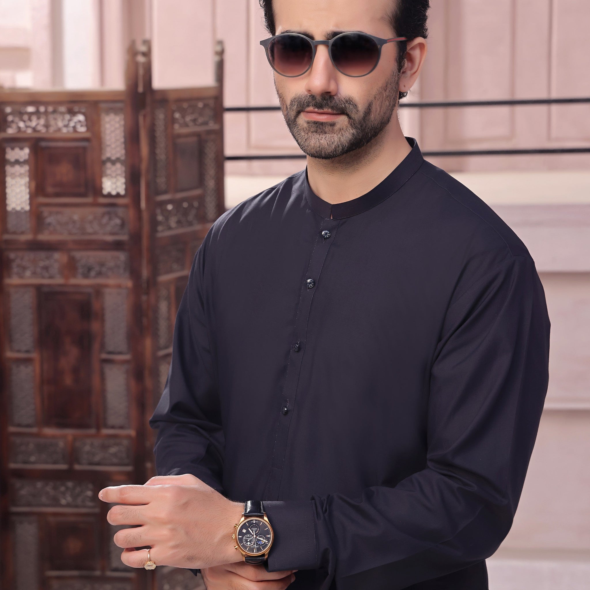 Plain Navy Blue D#1