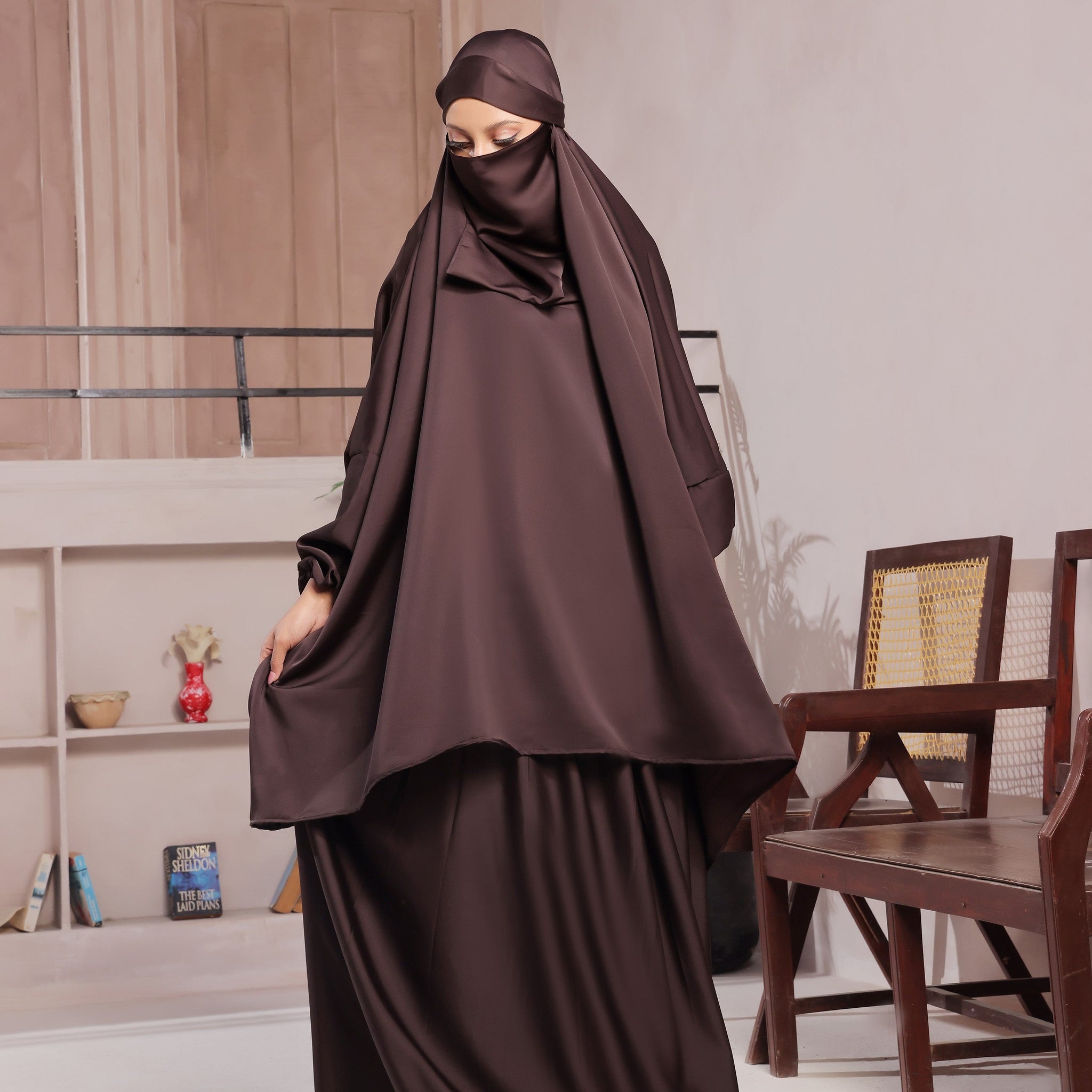 Chocolate Brown Jilbab