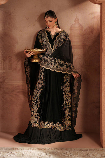 3 Piece Embroidered Velvet By Iznik - STITCHED