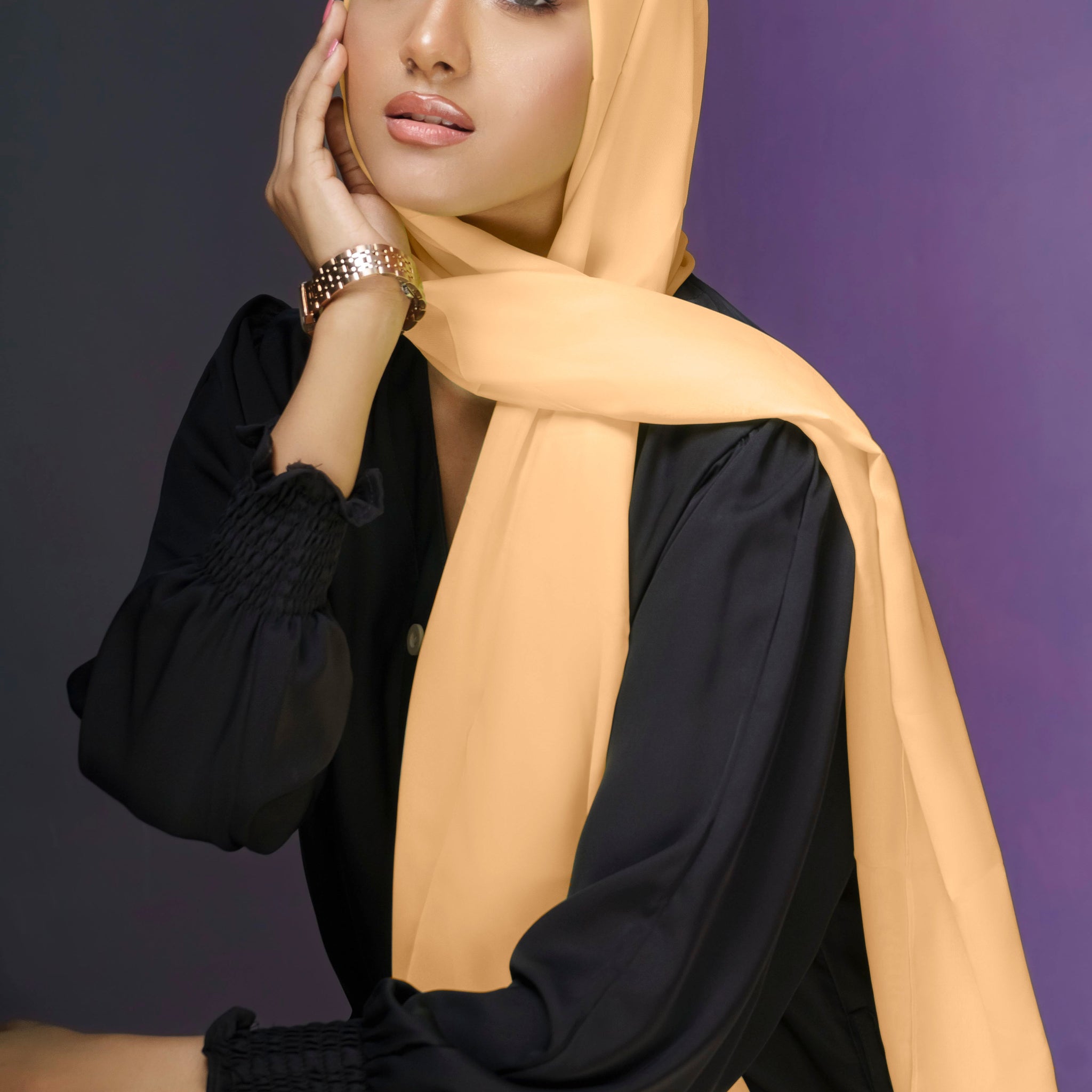 Plain Chiffon - Yellow