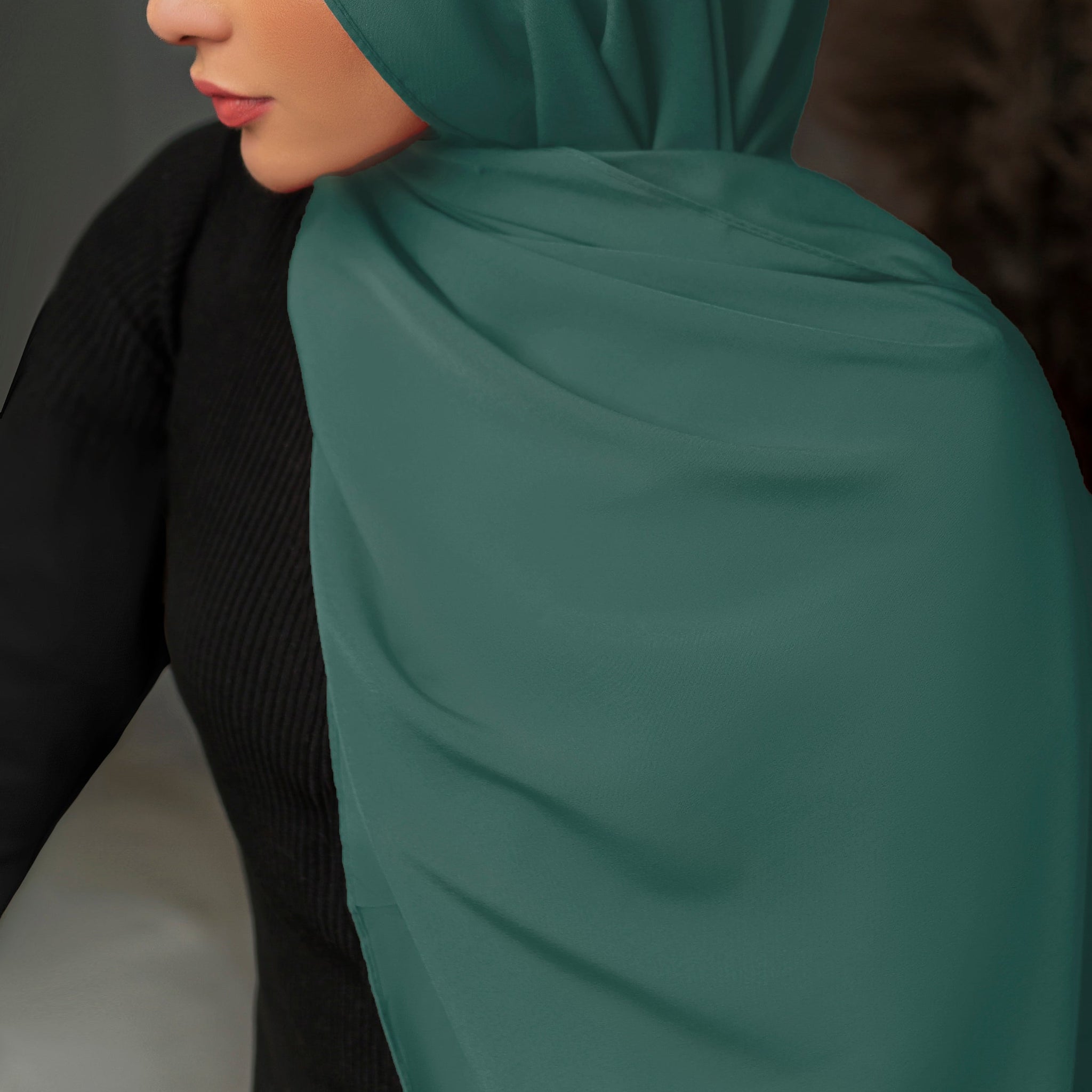 Plain Chiffon - Green