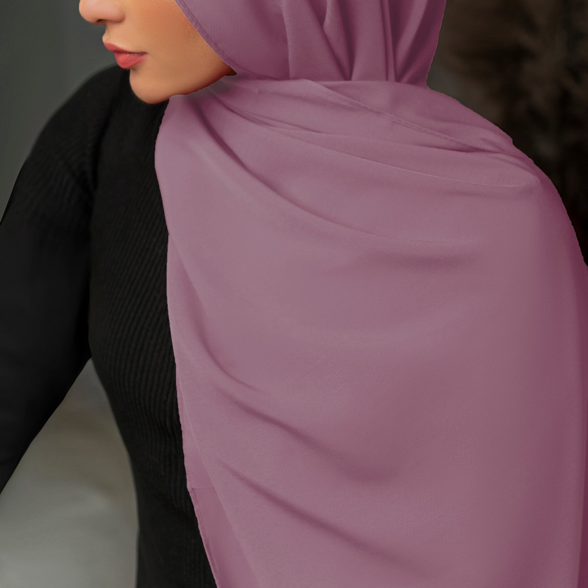 Plain Chiffon -  Pink