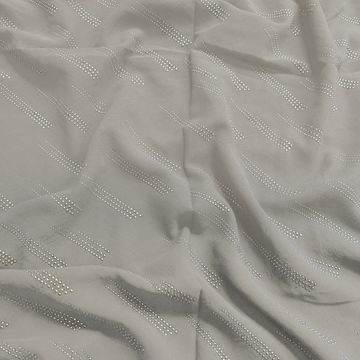 Dew Drop Chiffon - White