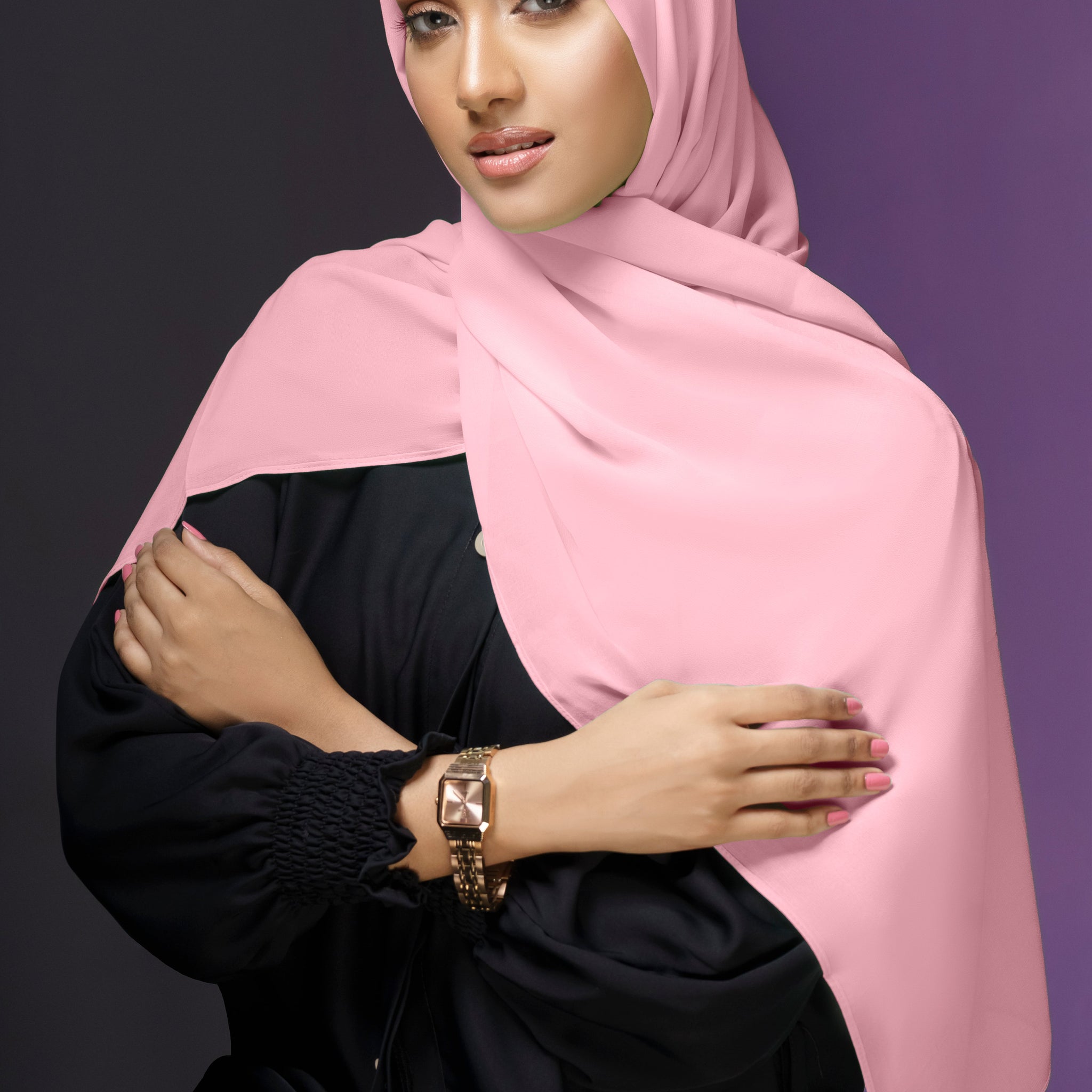 Plain Chiffon - Light Pink